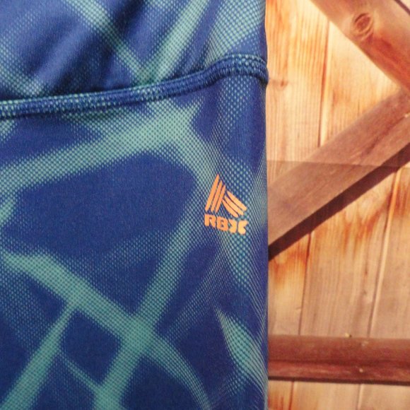 RBX Funky Colors Yoga work out pants~Med~one small pocket~Cute~Work out … - Picture 2 of 7